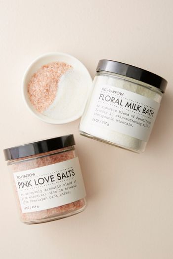 Fig + Yarrow Pink Love Salts | Anthropologie