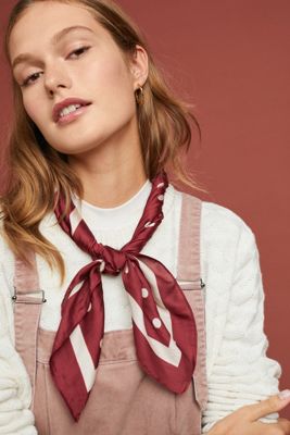 Image result for ladies wearing small scarves