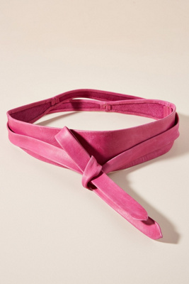 Ada Classic Wrap Belt In Purple