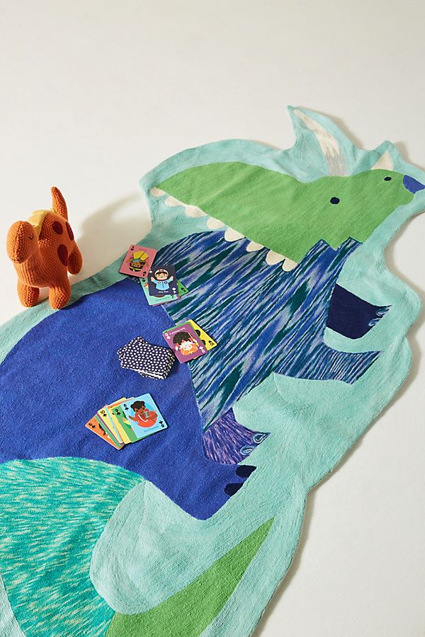 Slide View: 2: Natasha Durley Dinosaur Rug