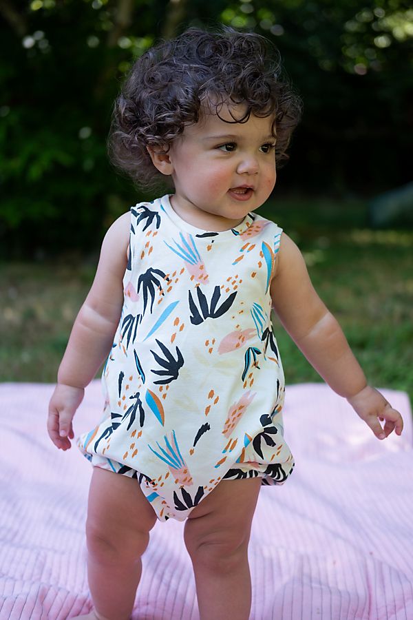 Slide View: 2: Lola & Stella Bubble Romper