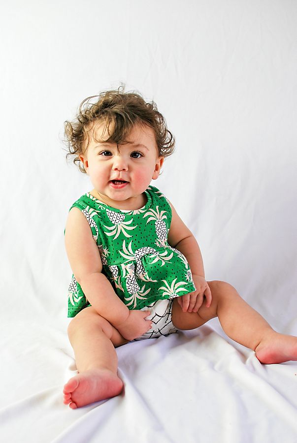 Slide View: 2: Lola & Stella Harlow Peplum Tank