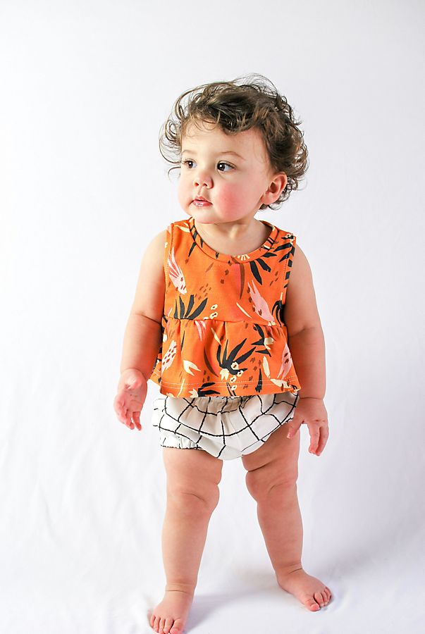 Slide View: 2: Lola & Stella Harlow Peplum Tank