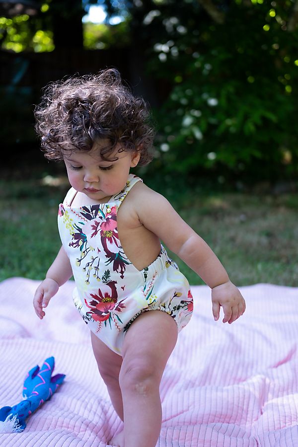 Slide View: 2: Lola & Stella Penny Romper