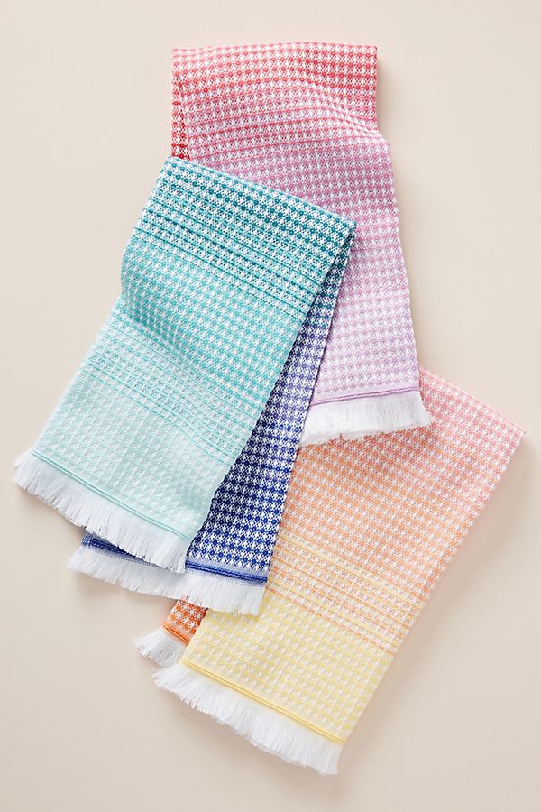 Slide View: 1: Lillian Dish Towels, Set of 3