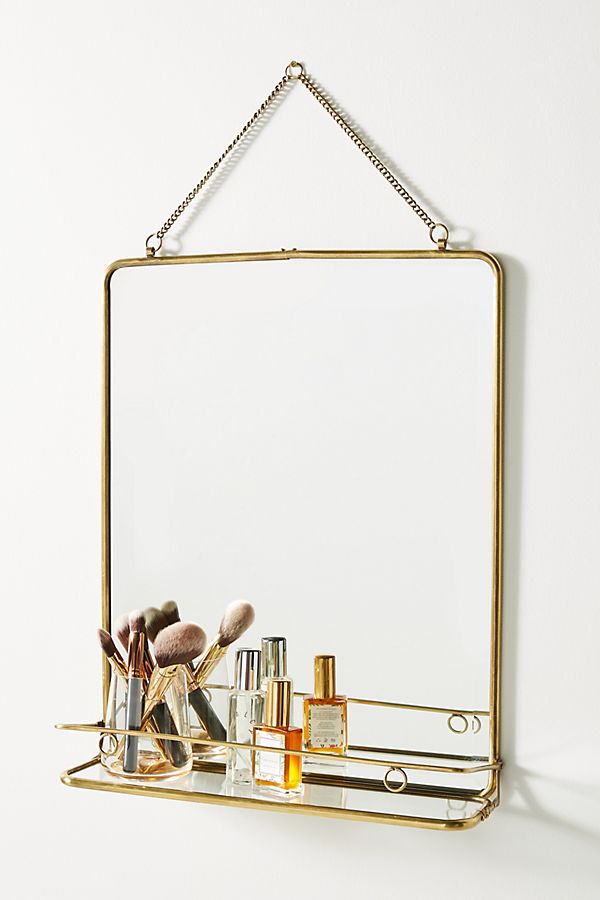 Slide View: 1: Imogene Shelved Mirror