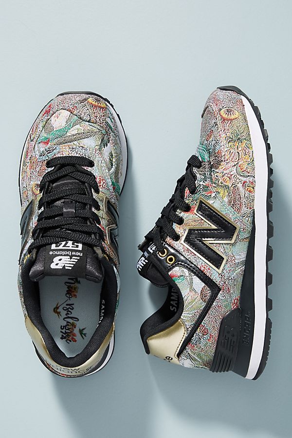 Slide View: 1: New Balance Sweet Nectar 574 Sneakers