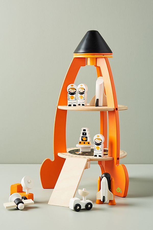 Slide View: 1: Rocket Toy Set