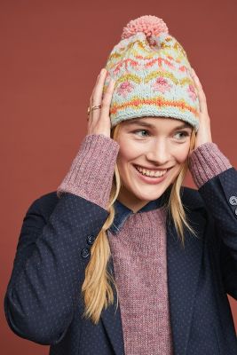 Sleigh Ride Fair Isle Beanie