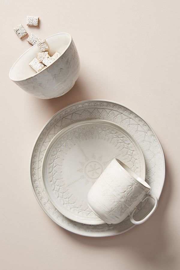 Slide View: 2: Zizou Dinner Plates, Set of 4