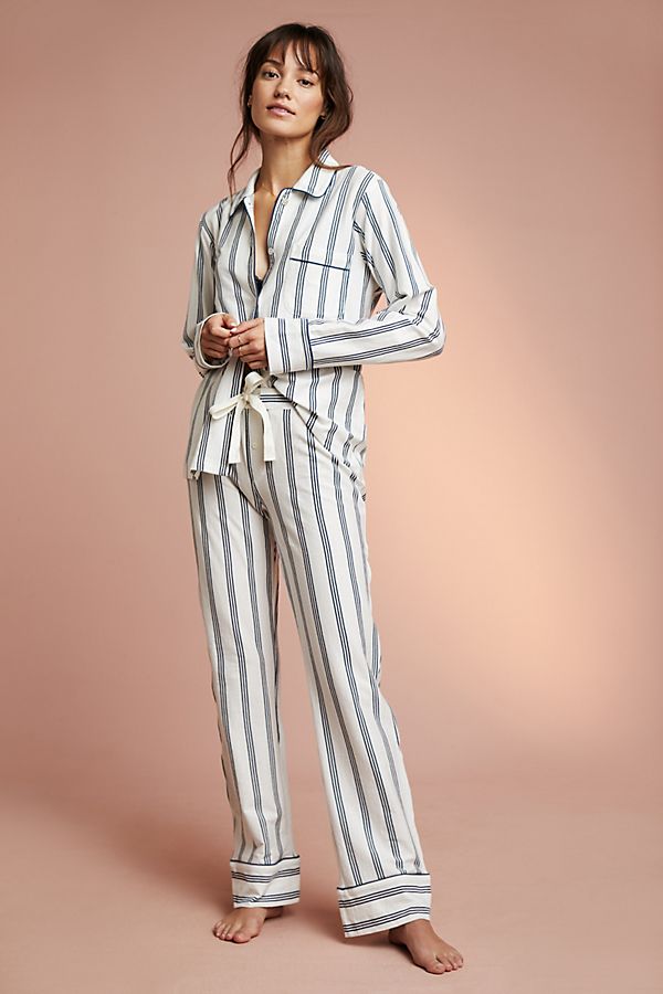 Slide View: 1: Michael Stars Striped Sleep Set