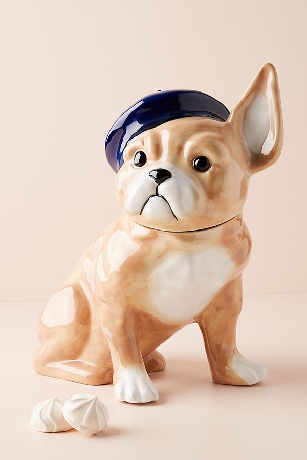 Slide View: 1: Playful Pup Cookie Jar