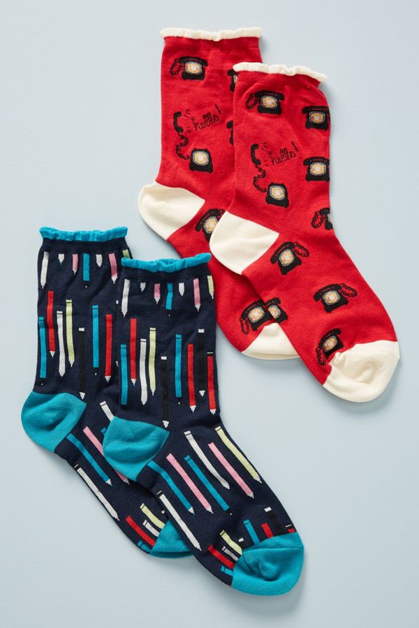 Colloquial Teacher Socks Gift Set Anthropologie