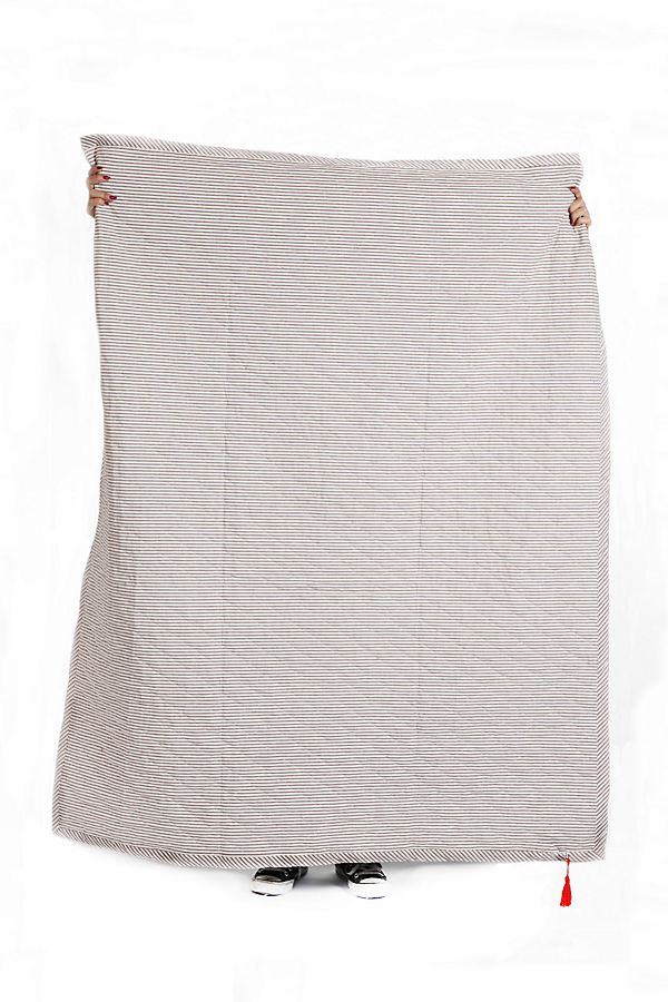 Slide View: 1: Hedgehouse Quilted Throw Blanket