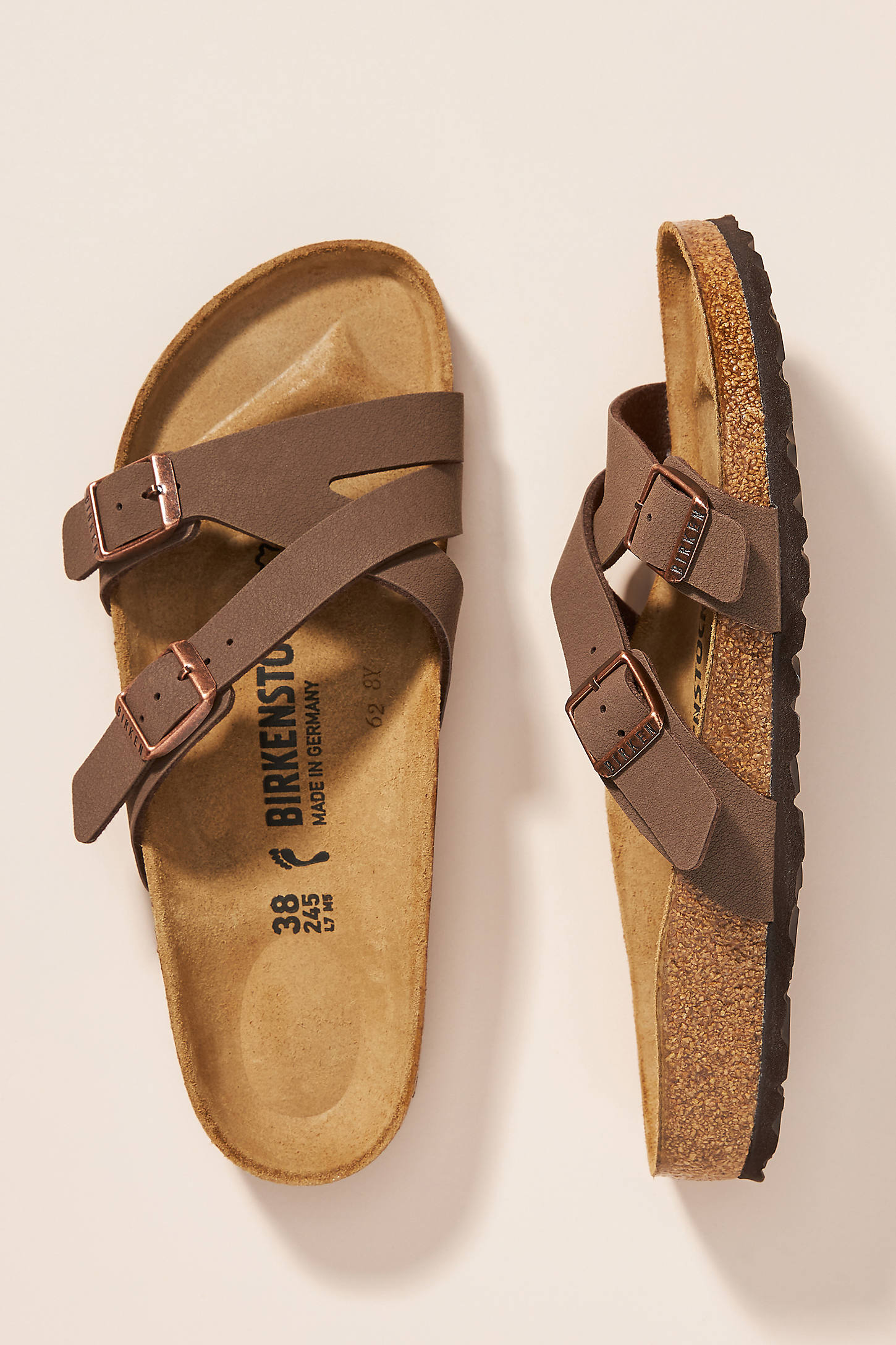 Birkenstock Yao Sandals In Brown