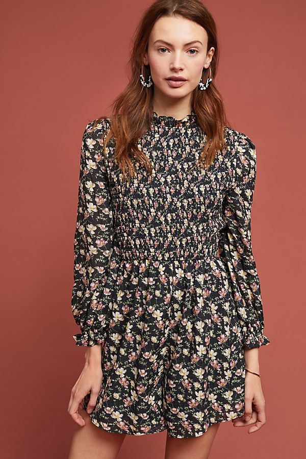 Slide View: 1: Julia Floral Romper