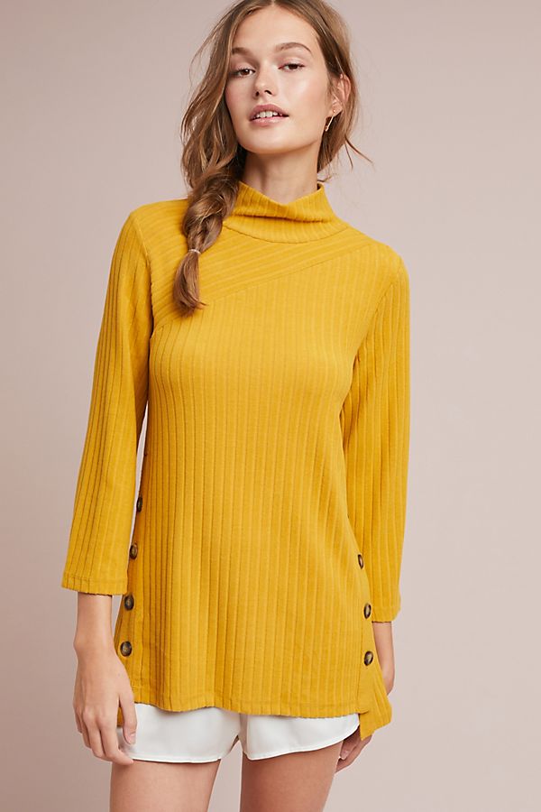 Slide View: 1: Imatra Mock Neck Pullover