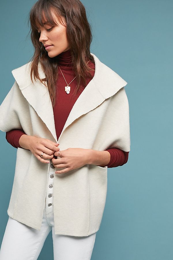 Slide View: 1: Collared Shrug