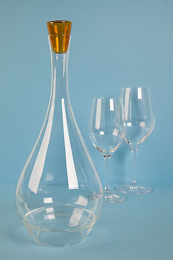 Slide View: 1: Lâ??Atelier du Vin Round Perched Wine Carafe