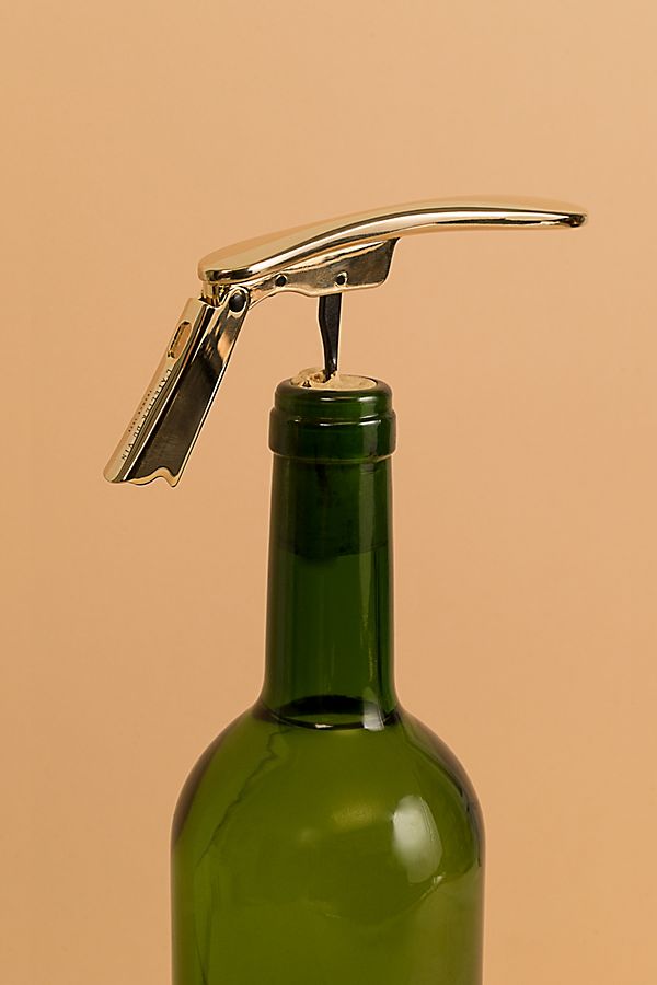 Slide View: 2: Lâ??Atelier du Vin Golden Boy Corkscrew