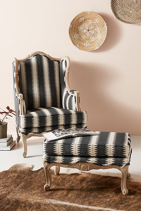 Slide View: 2: Rada Wingback Chair