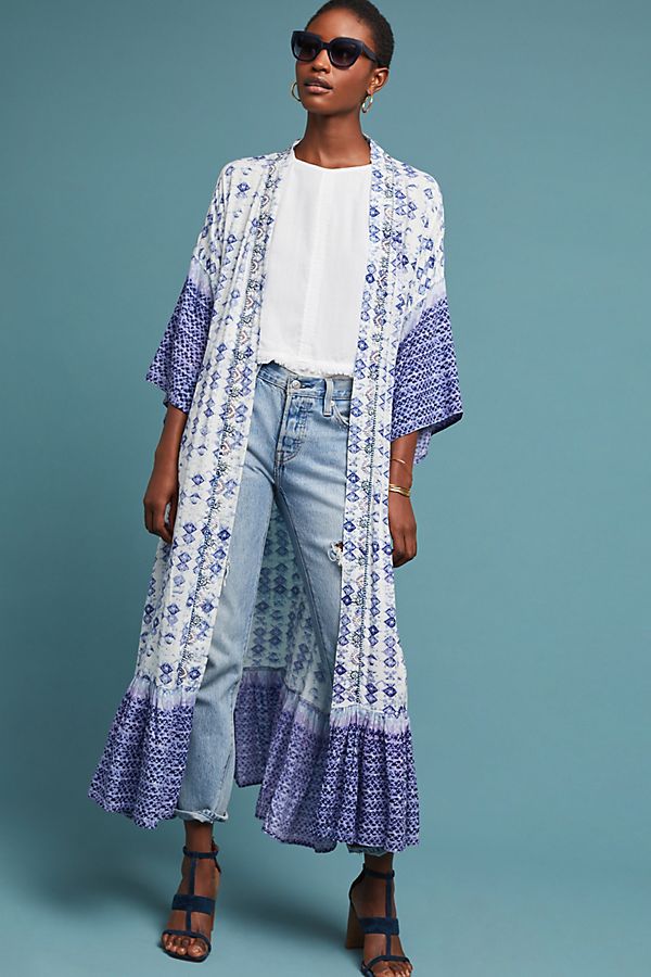 Slide View: 1: Mel Duster Kimono