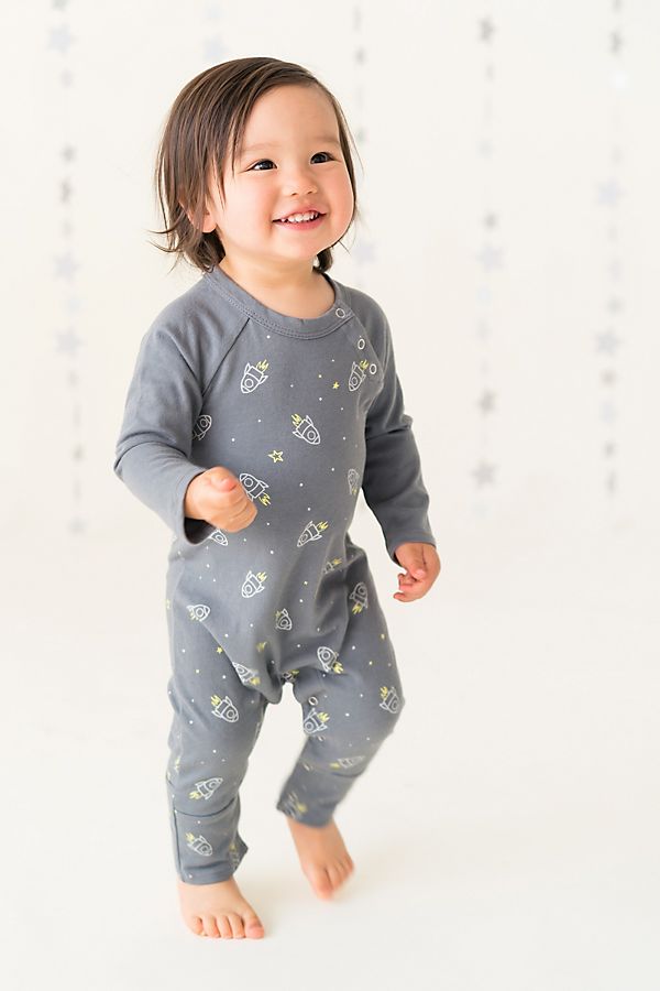 Slide View: 1: Tiny Giants Raglan One-Piece