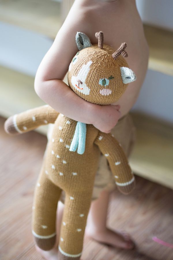 Slide View: 1: Blabla Kids Jasper the Deer Doll