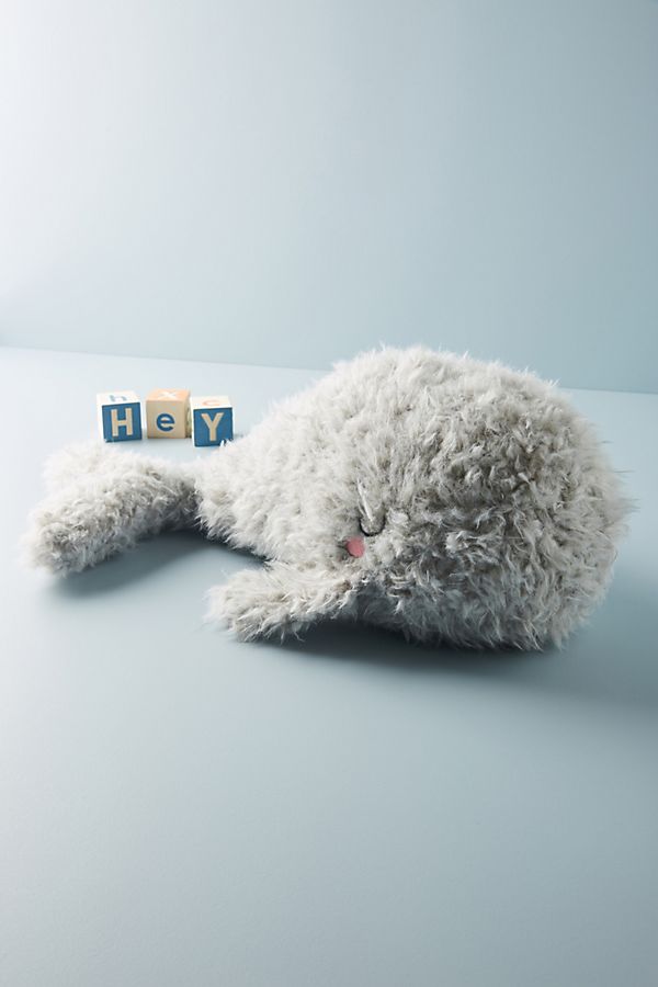 Slide View: 1: Willie the Whale Stuffed Animal