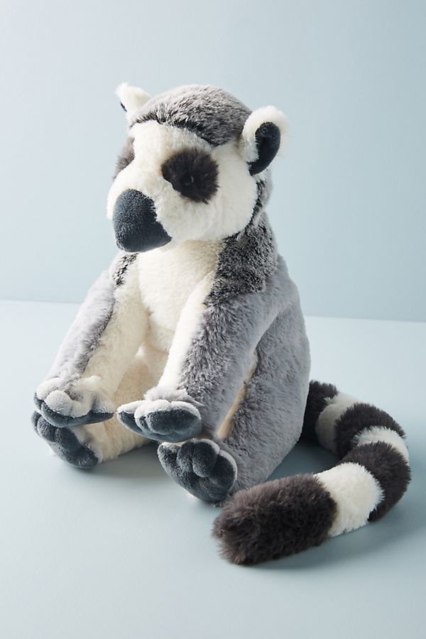 Slide View: 1: Lenny the Lemur Stuffed Animal