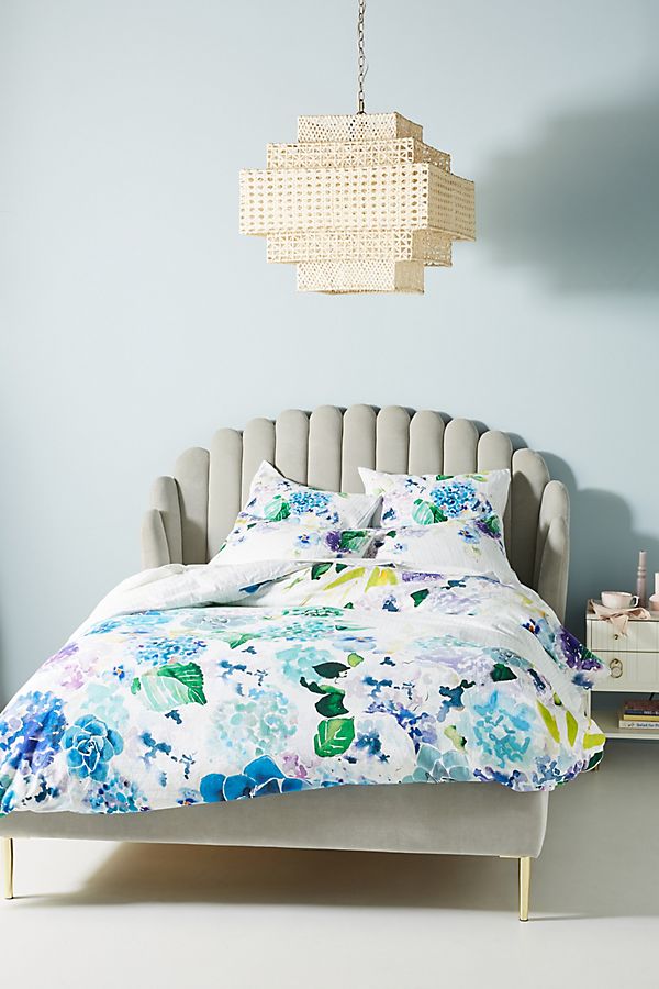Slide View: 1: Sarah Hankinson Pansies Duvet Set