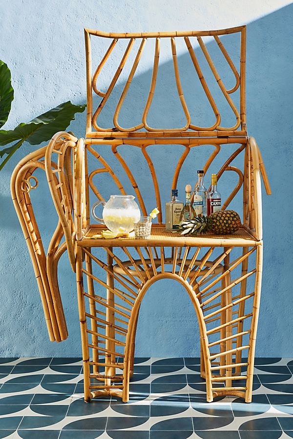 Slide View: 1: Elephant Bar Cart