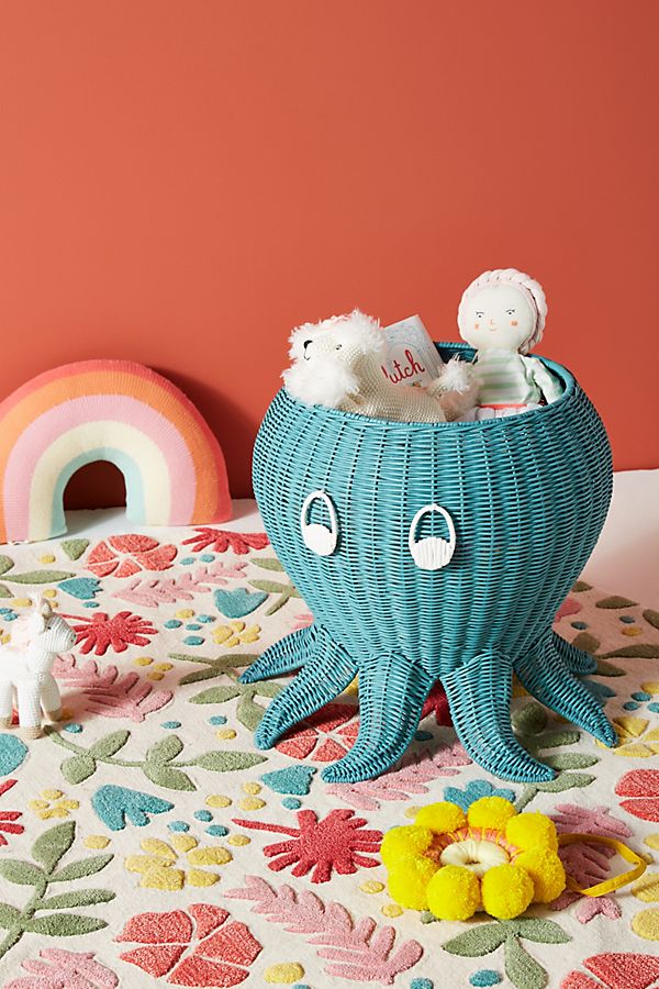 Slide View: 1: Ozzy Octopus Storage Bin