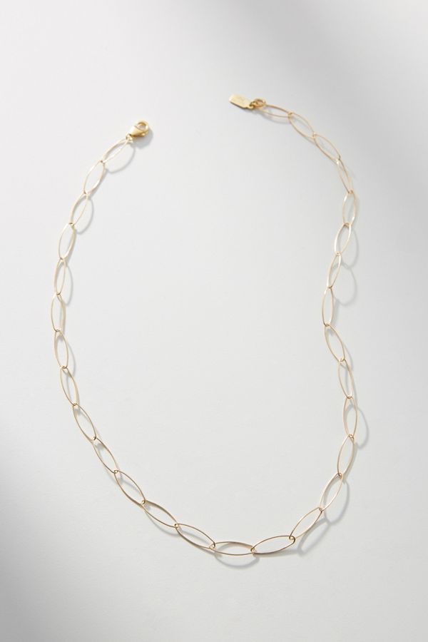 Electric Picks Jewelry Andrea Chain Link Necklace Anthropologie
