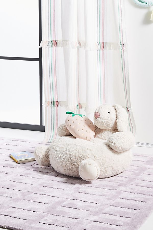 Slide View: 1: Snuggle Bunny Pouf