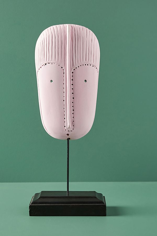 Slide View: 1: Modern Traditions Mask Decorative Object