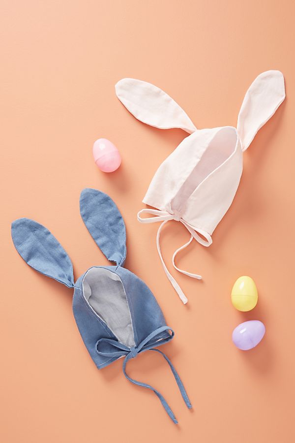 Slide View: 2: Easter Bunny Baby Hat