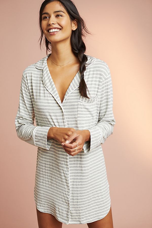 Slide View: 1: Maison Du Soir Monaco Sleep Shirt