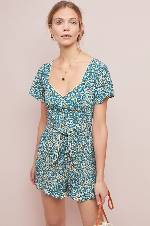 Slide View: 1: Point Breeze Romper