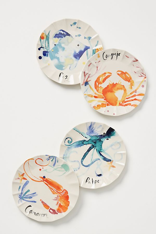 Slide View: 2: Sarah Hankinson Canape Plate