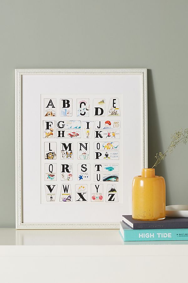 Slide View: 1: Alphabet Adventure Wall Art
