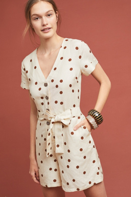 moon river polka dot midi dress