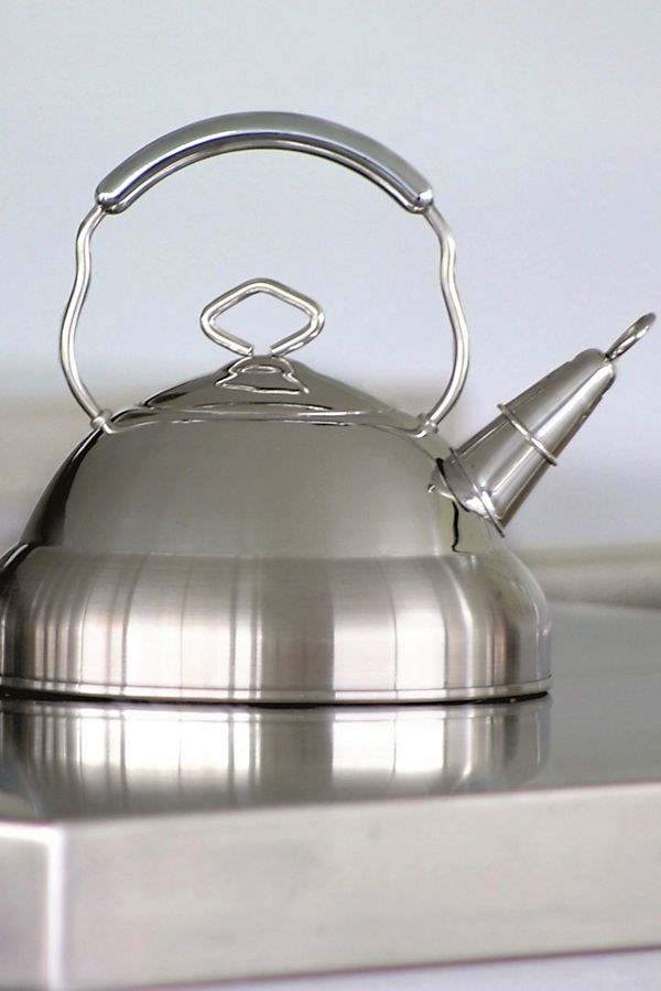 Slide View: 1: BergHOFF Harmony 18/10 Stainless Steel Whistling Tea Kettle