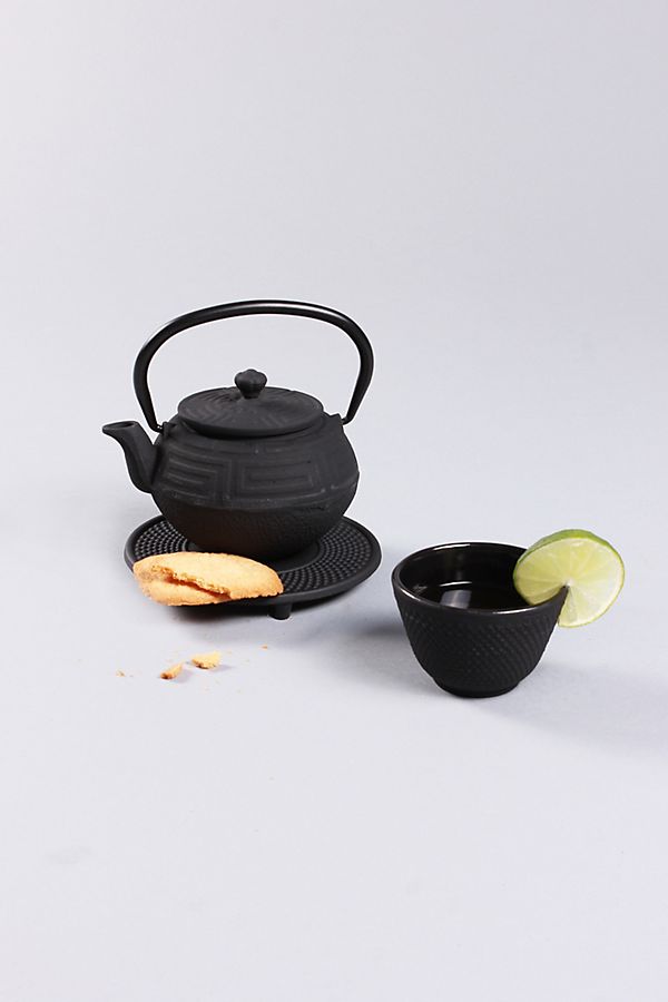 Slide View: 1: BergHOFF Studio 5-Piece Cast Iron Tea Pot Set
