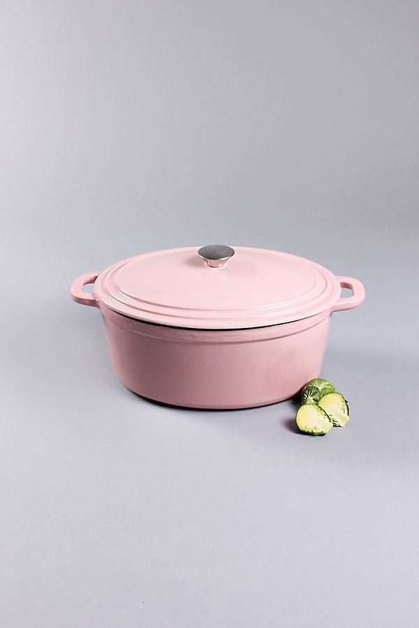 Slide View: 1: BergHOFF Neo Cast Iron Oval Cov Casserole
