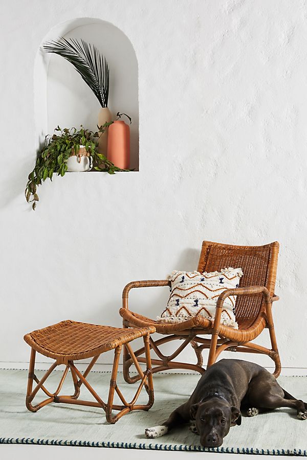 Slide View: 1: Bodega Lounge Chair & Ottoman