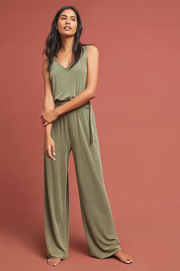 Slide View: 1: Peregrinate Belted Jumpsuit