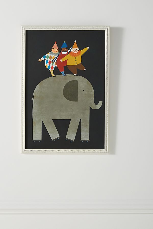 Slide View: 1: Circus Wall Art
