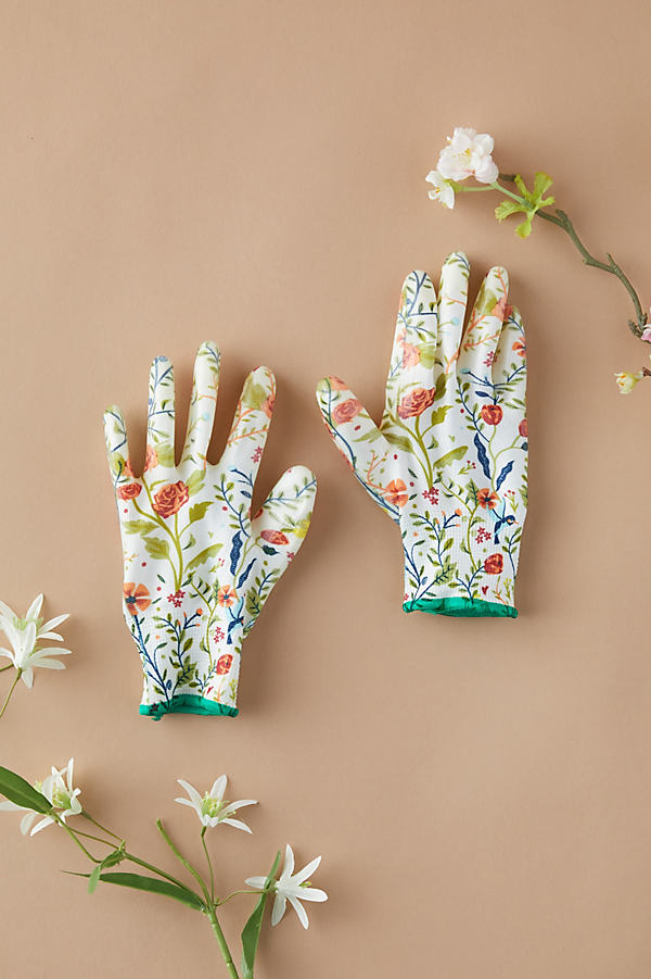 Terrain Floral Garden Weeder Gloves By  In Assorted Size L