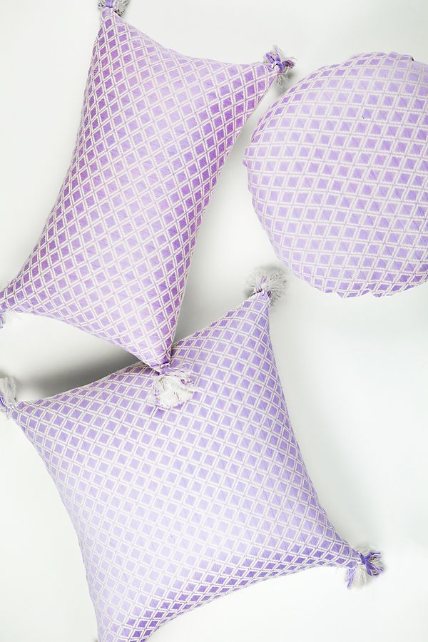 Slide View: 1: Archive New York Comalapa Lilac Pillow